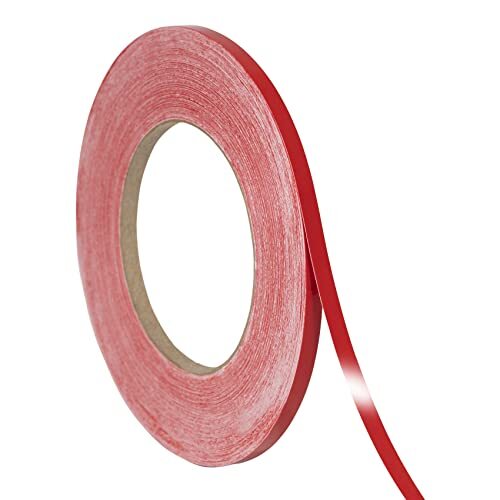 Red Oracal 651 Vinyl PinStriping, Pinstripes Tape for Assorted Sizes , Colors