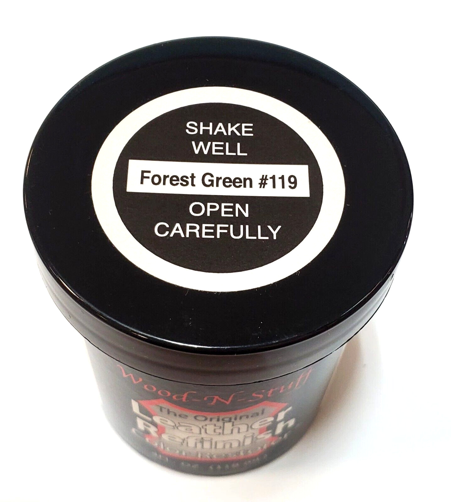Leather Refinish Color Restore Sofa Handbag Shoe Forest Green 4.oz Leather Dye