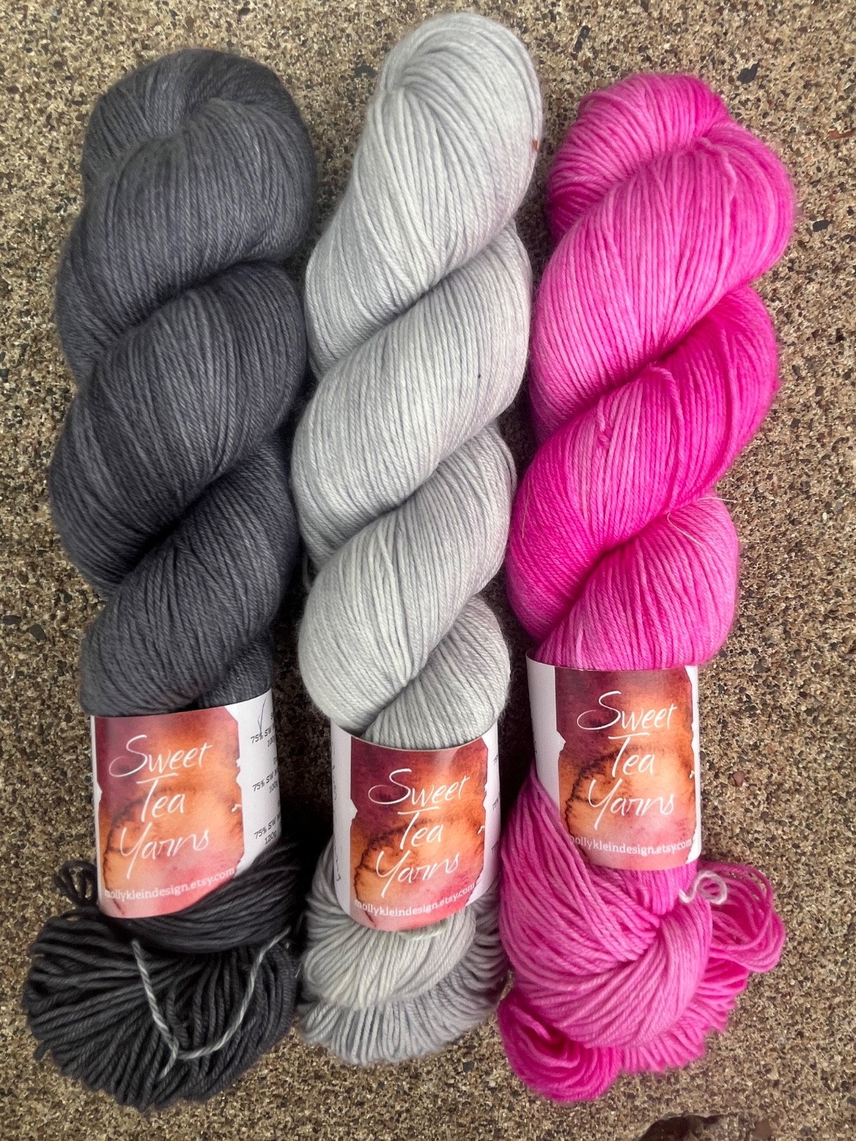 Sweet Tea Yarns- 3 skein combo