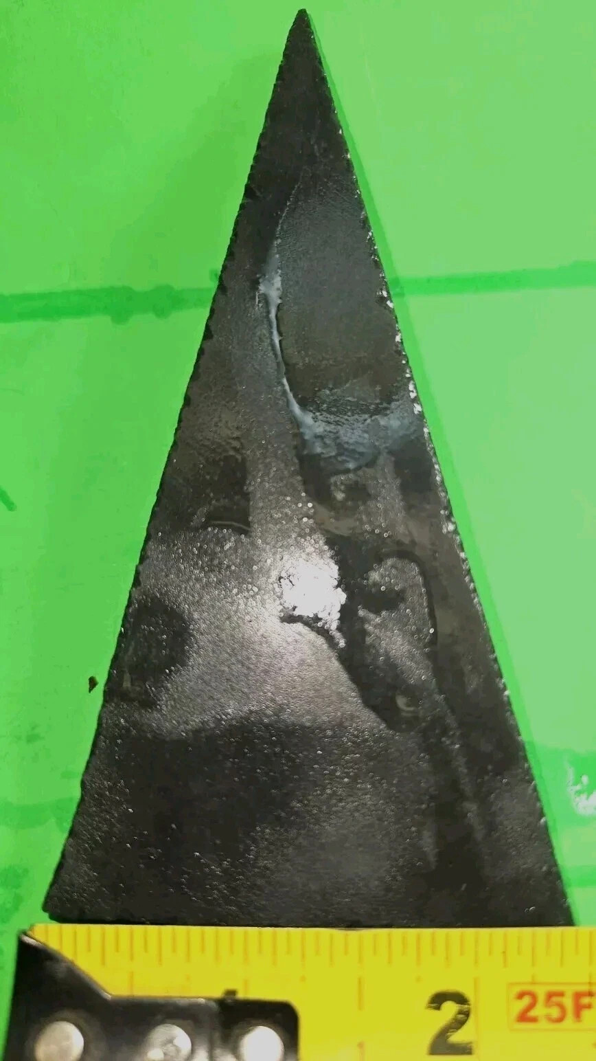 Lot of 6 Rainbow Obsidian Knife/Spear Flint Knapping Preform Blanks