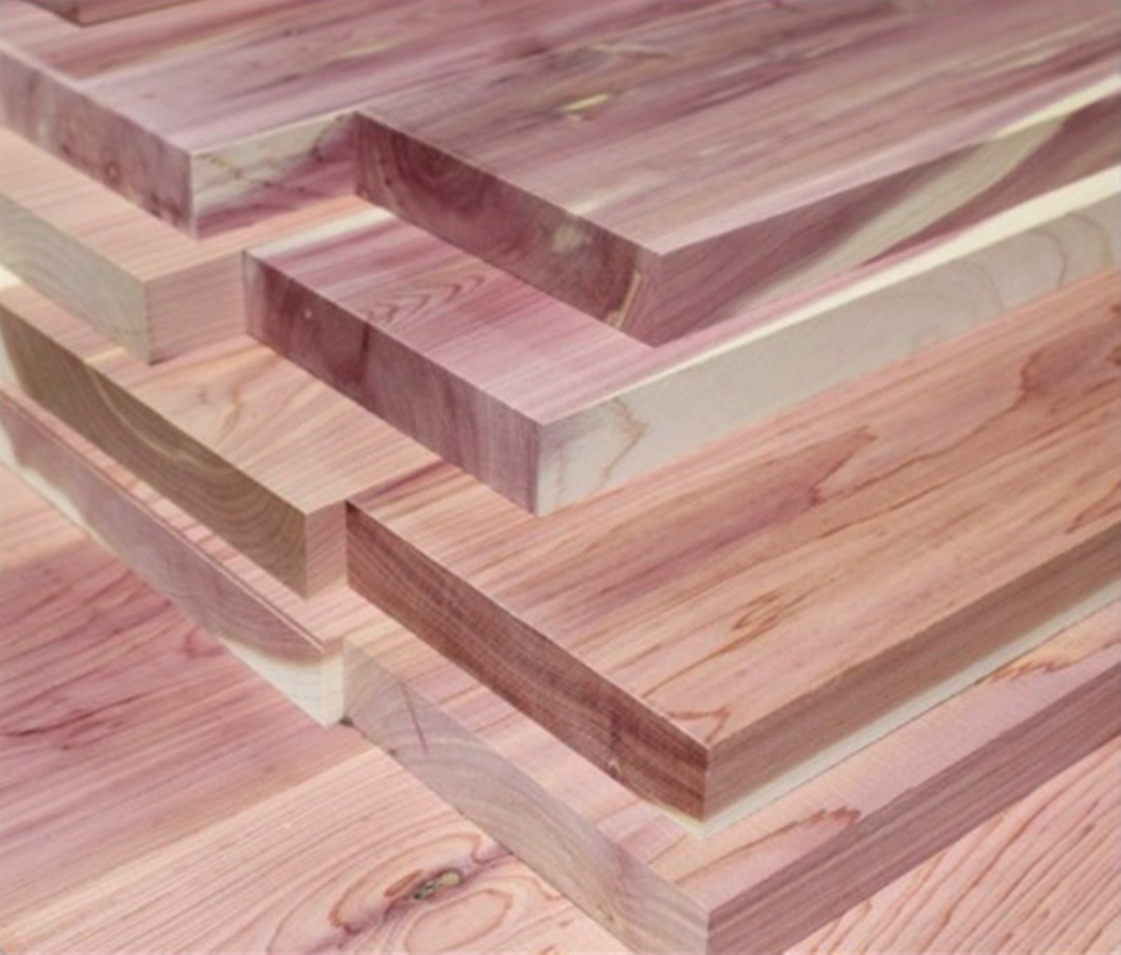 3/4″ x 5″ x 36″ – Aromatic Red Cedar Wood Boards 2 pcs DIY Furniture Windows