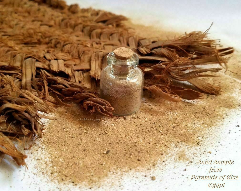 𓂀 Ancient Pyramids Of Giza 𓁈 Bottled Sand 𓅊 Egypt 𓁢 Gift 𓋹 Souvenir 𓂀