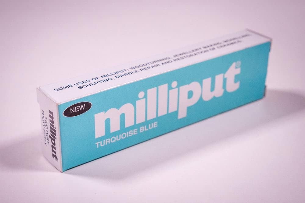 Milliput Turquoise Blue 4 oz (113.4g) Pack
