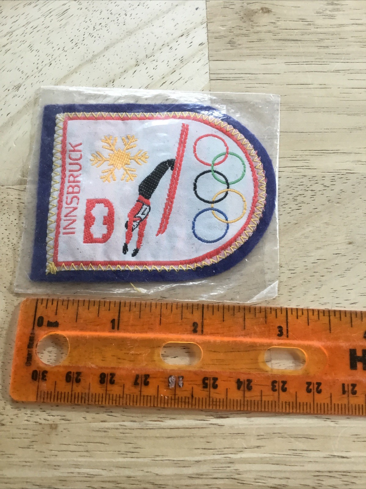 Innsbruck Austria Ski Patch Olympics