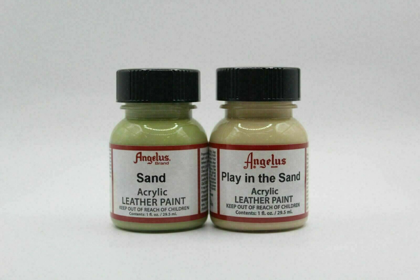Angelus Acrylic Leather Paint Waterproof Sneaker Paint 1oz – 82 Colors Available