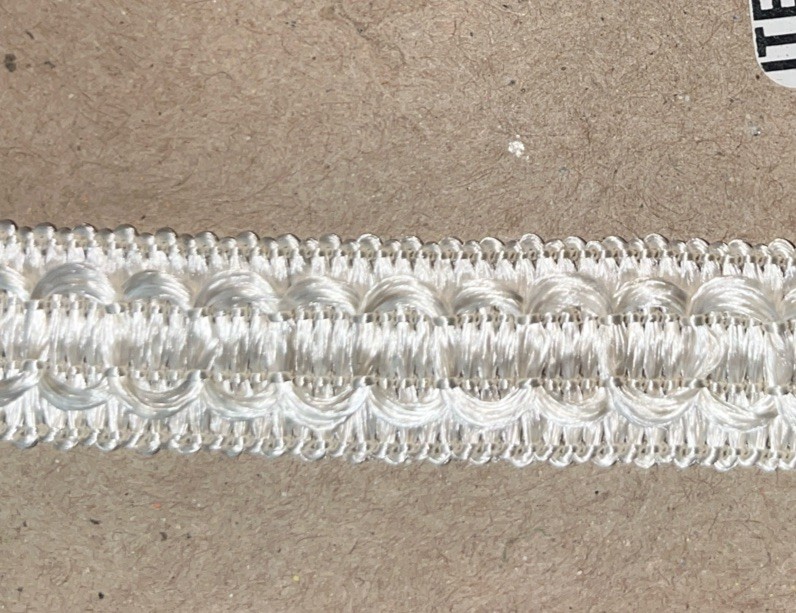 0.5” X 20 Yards Of Light Tan Beige Gimp Trim For Upolstery Home Crafts Sewing.