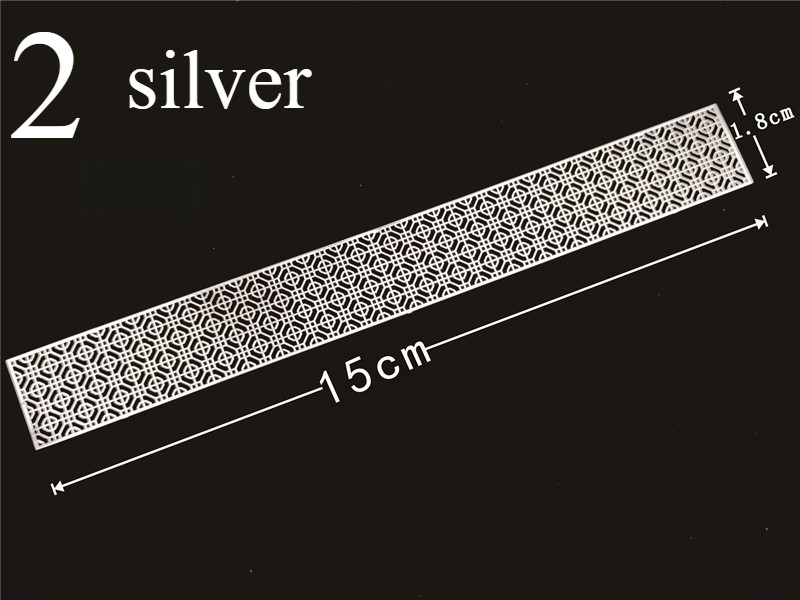 5pcs DIY Metal Alloy Pieces for Dolls Materials Hollow Out Metal Trimming Crafts