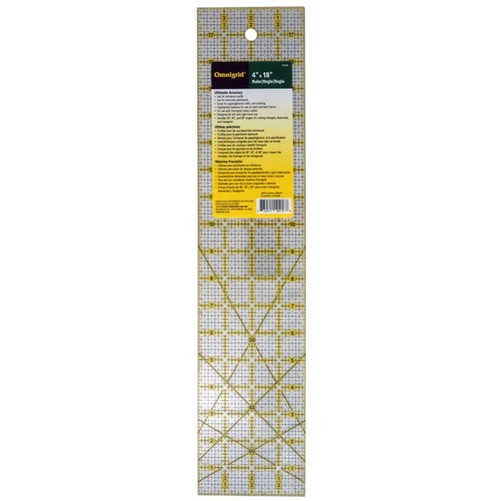 NEW Omnigrid Quilting Rulers Acrylic 2.5″ 3″ 4″ 4.5″ 5″ 6″ 6.5″ 14″ 18″ 20″