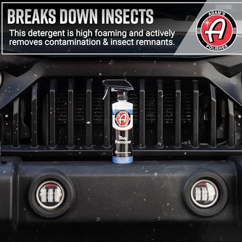 Adam’s Car Bug Remover (16oz) – Powerful Car Bug Remover 16 Fl Oz (Pack of 1)