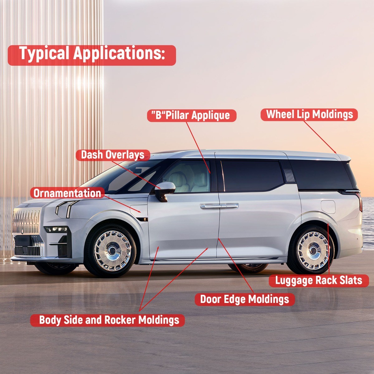 Double-Sided Tape for Strong Permanent Automotive Adhesive Car Exterior Repair