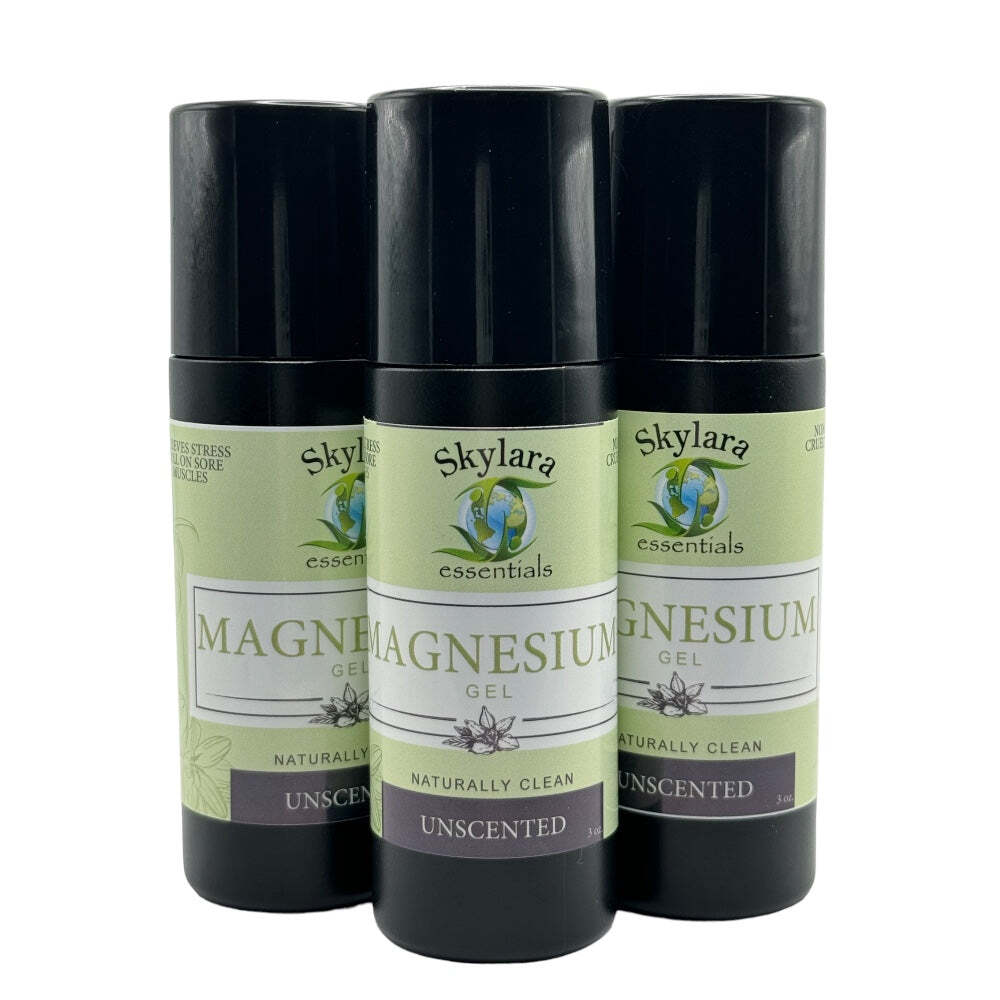 Magnesium Gel Roll-On – Targeted Relief in 3oz. Bottle