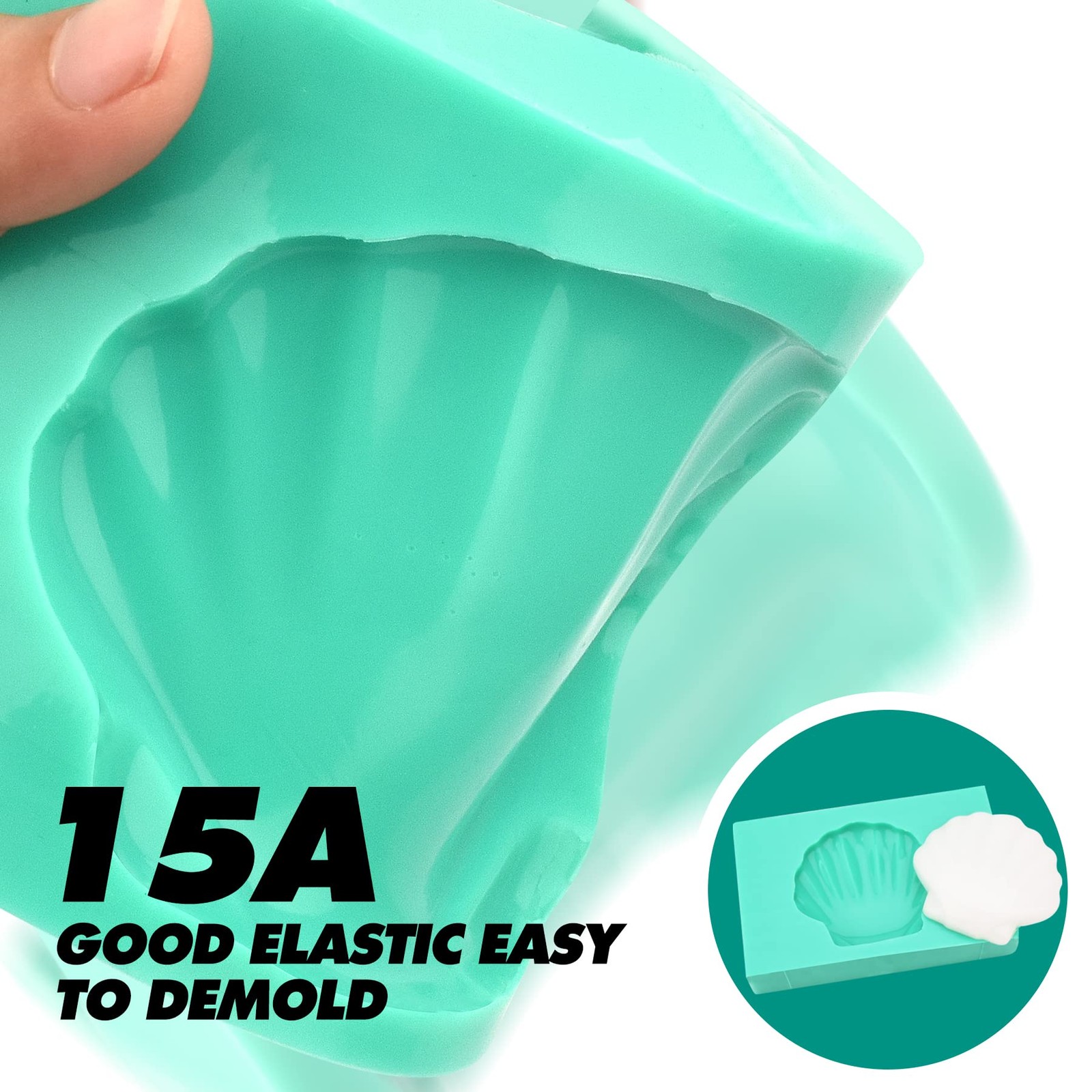 Decorrom Silicone Mold Making Kit – 2.2 Gallon Liquid Silicone Rubber 15A