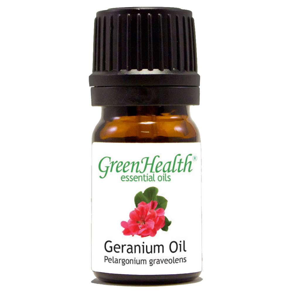 5 ml Geranium Essential Oil (100% Pure & Natural) – GreenHealth