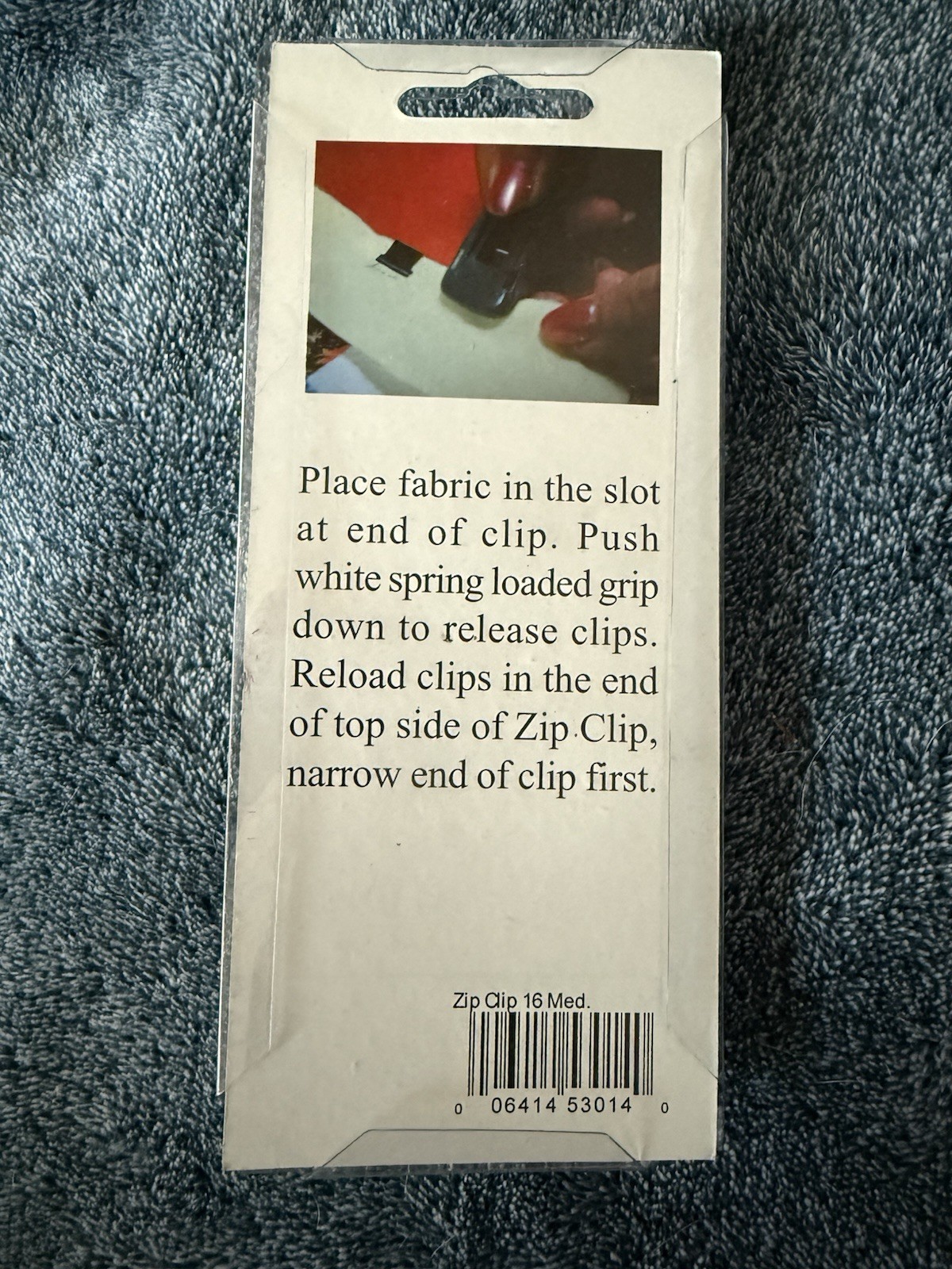 MARTELLI Medium ZIP CLIP TOOL SEWING QUILTING CRAFTS NEW No. ZC016 NIP