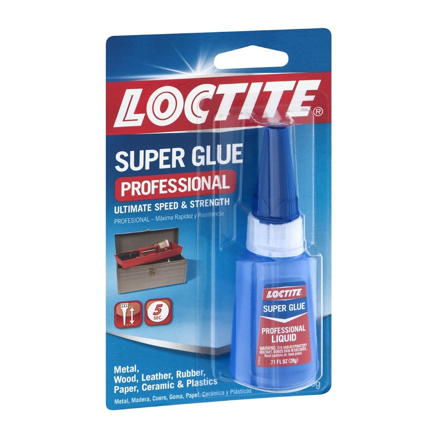 Clear Superglue for Crafts & Repairs – 12 Pack
