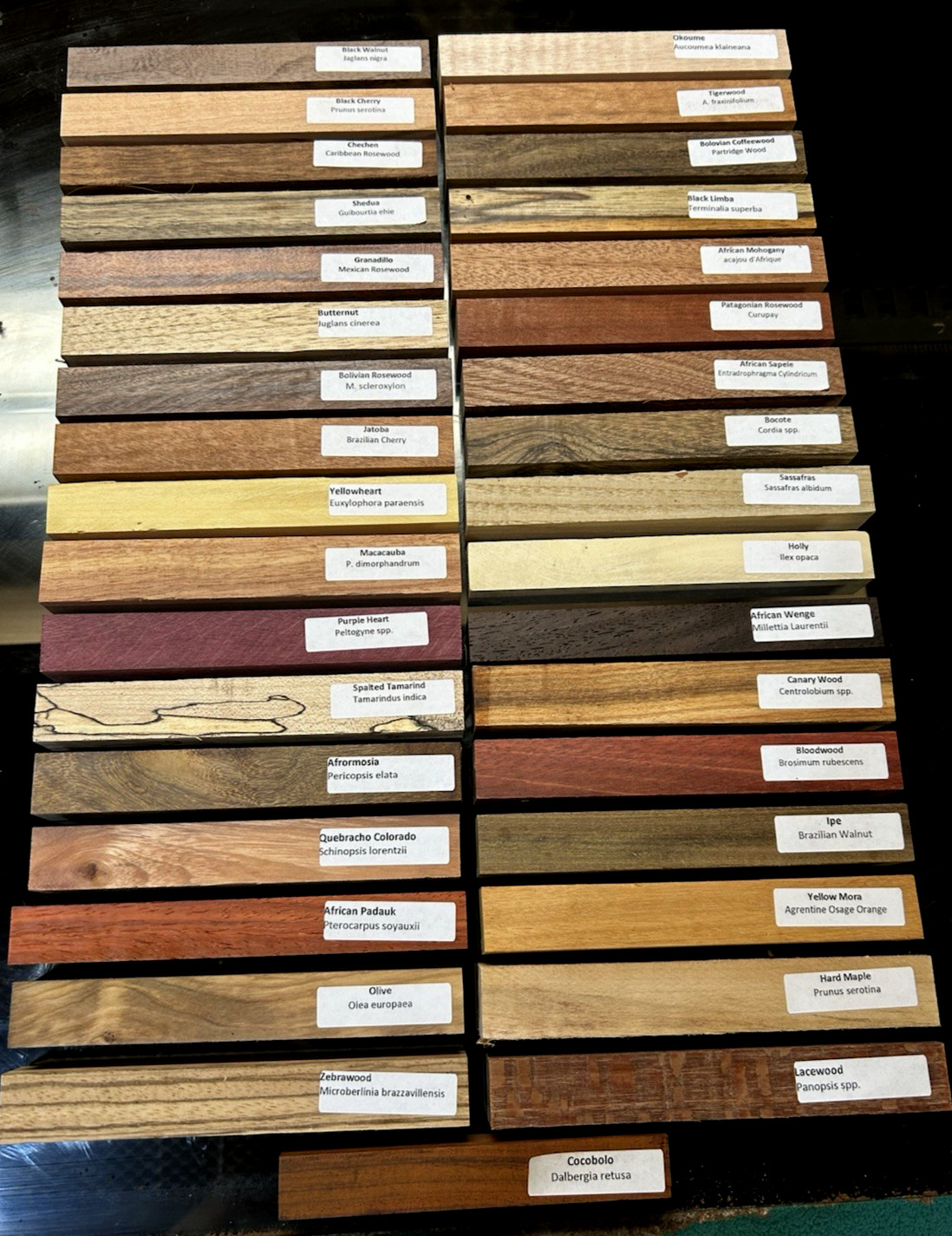38 DIFFERENT PIECES BEAUTIFUL KILN DRIED PEN LATHE BLANKS ~6″ X 3/4″ X 3/4″