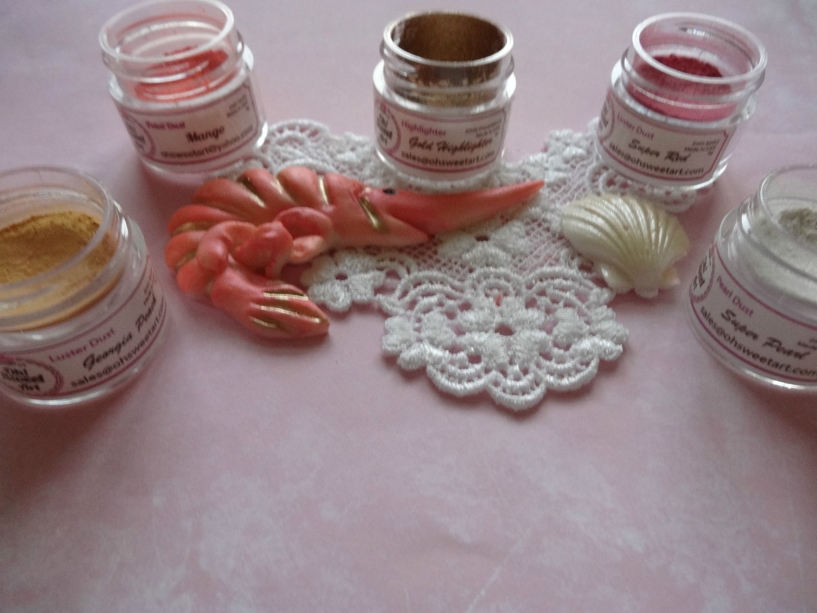 Shrimp with Shell complete Set silicone mold fondant cake icing FDA APPROVED