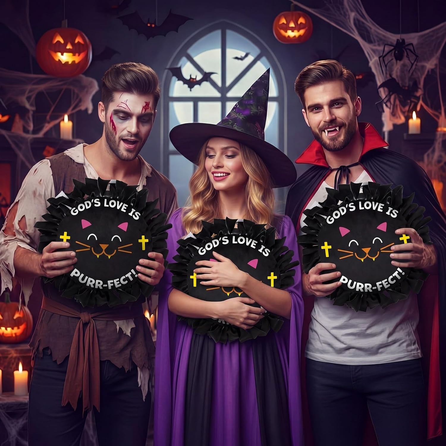 Create 6 Heartwarming Black Cat Pillows – Halloween Craft Kits for All Ages