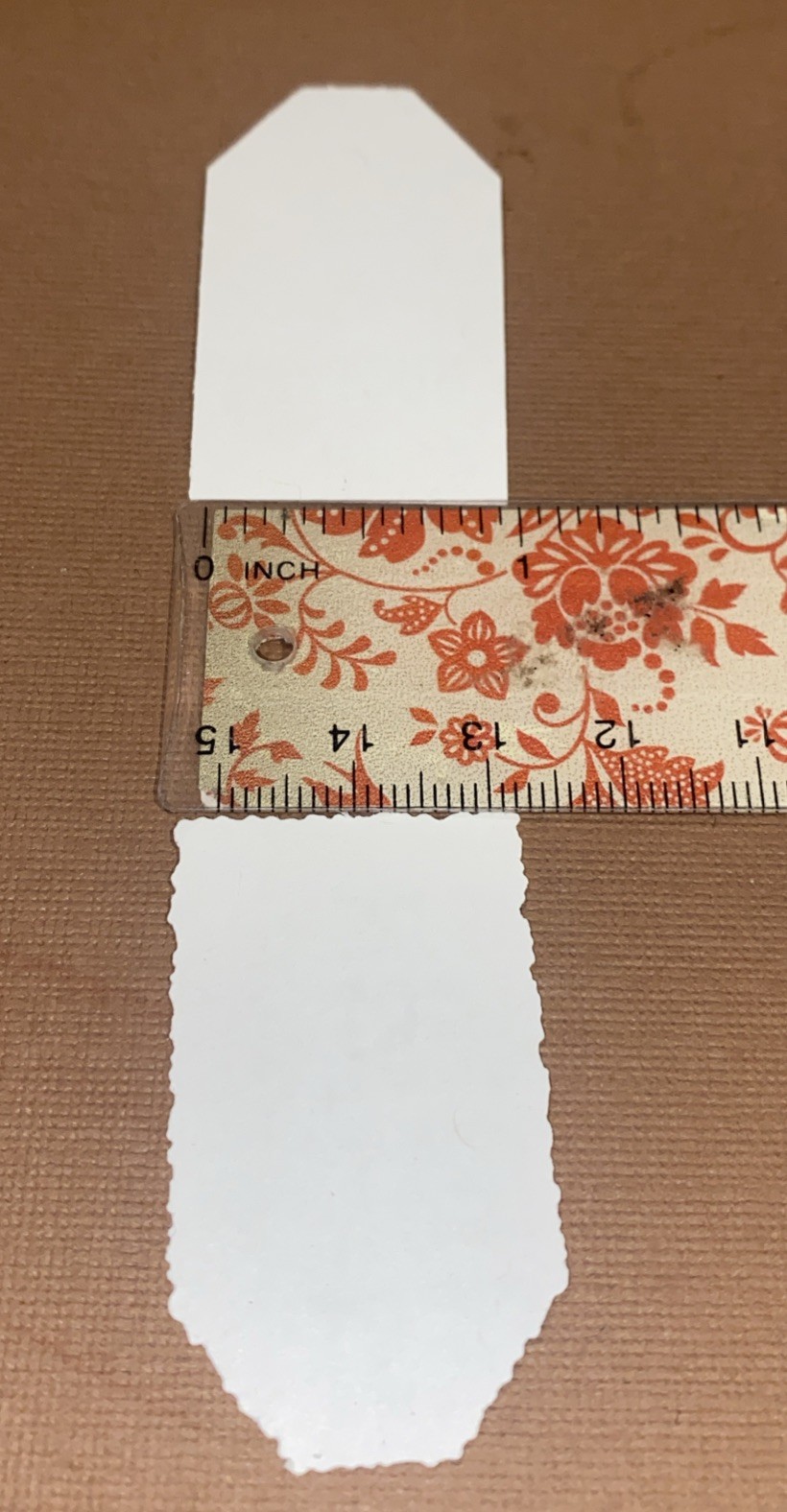 EK Success Gift Tag Paper Punches 1 3/4” Whale Tale Used Lot Of 2