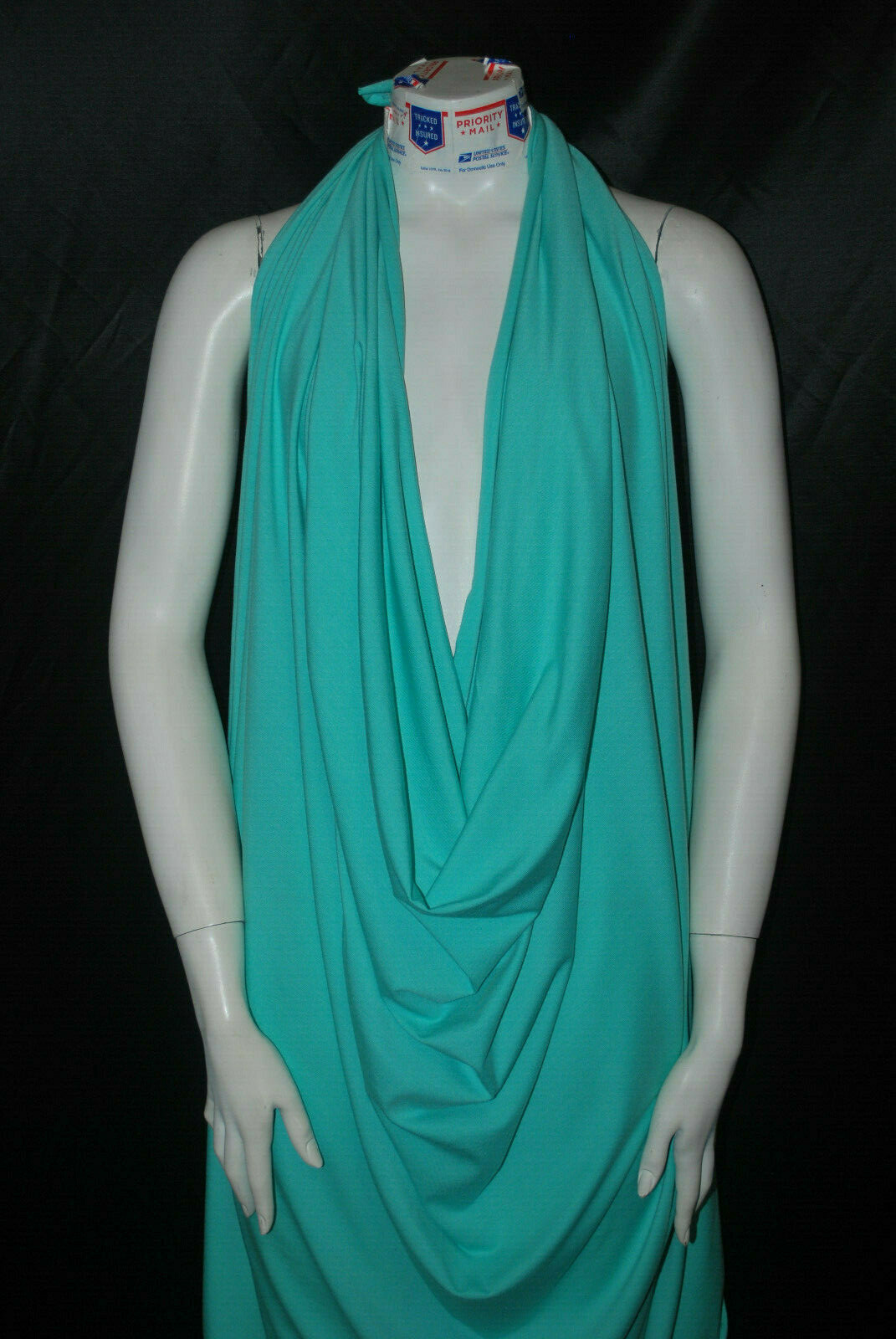 Bamboo Cotton Lycra Jersey Knit Fabric Eco-Friendly 4ways spandex Bali ocean