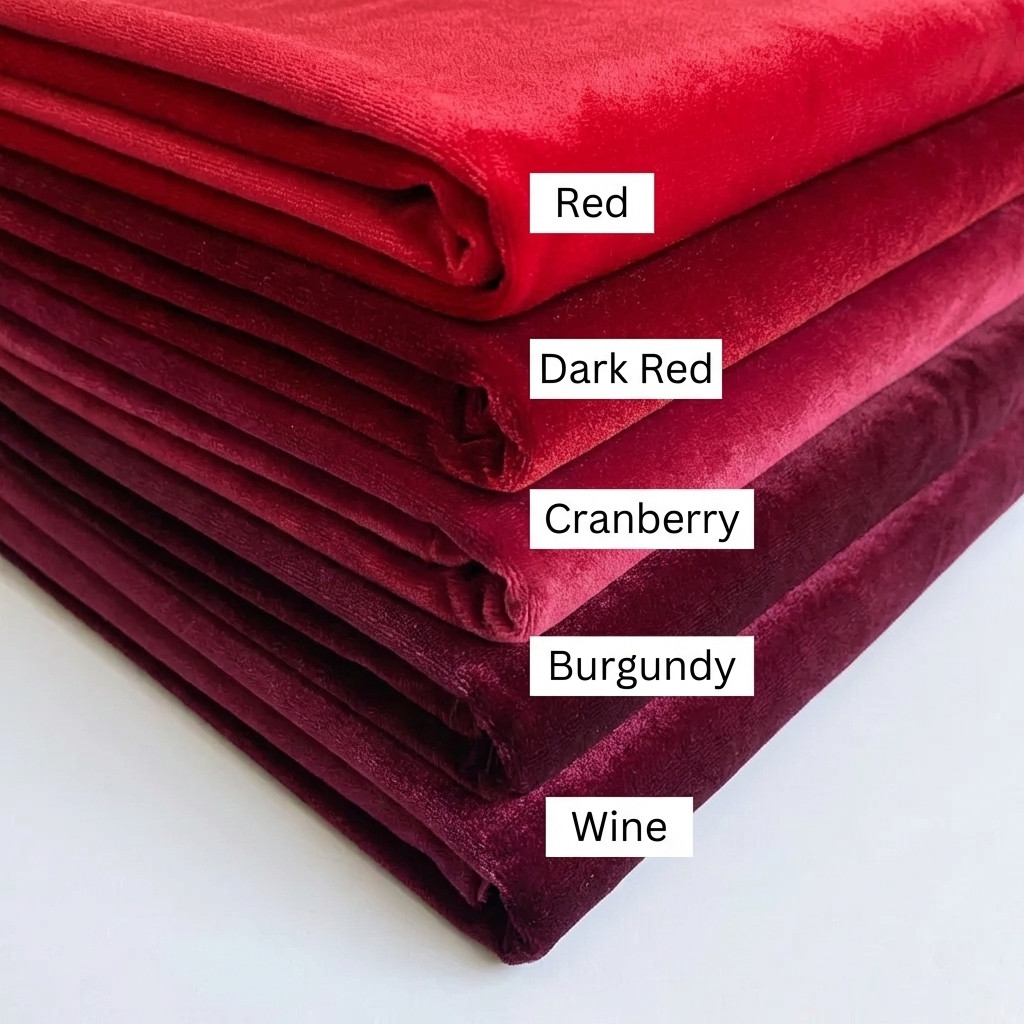 Soft Stretch Velvet Fabric By The Yard 58″ Wide Sewing Crafts 50+ Colors USA