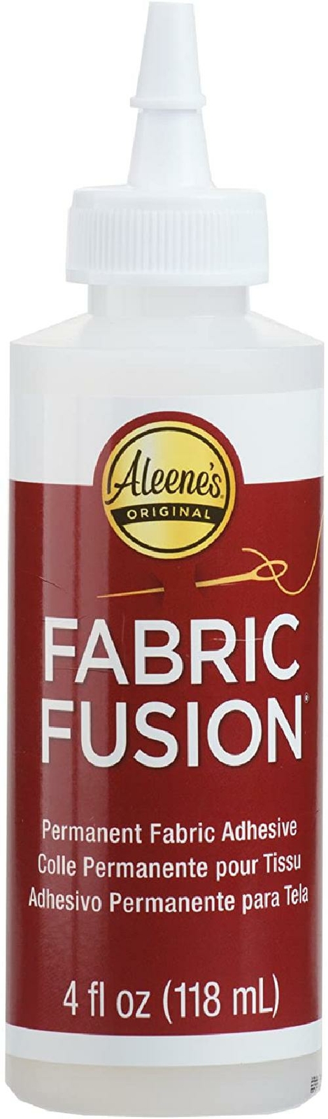 Aleene’s Fabric Fusion Permanent Fabric Adhesive Glue 4oz.