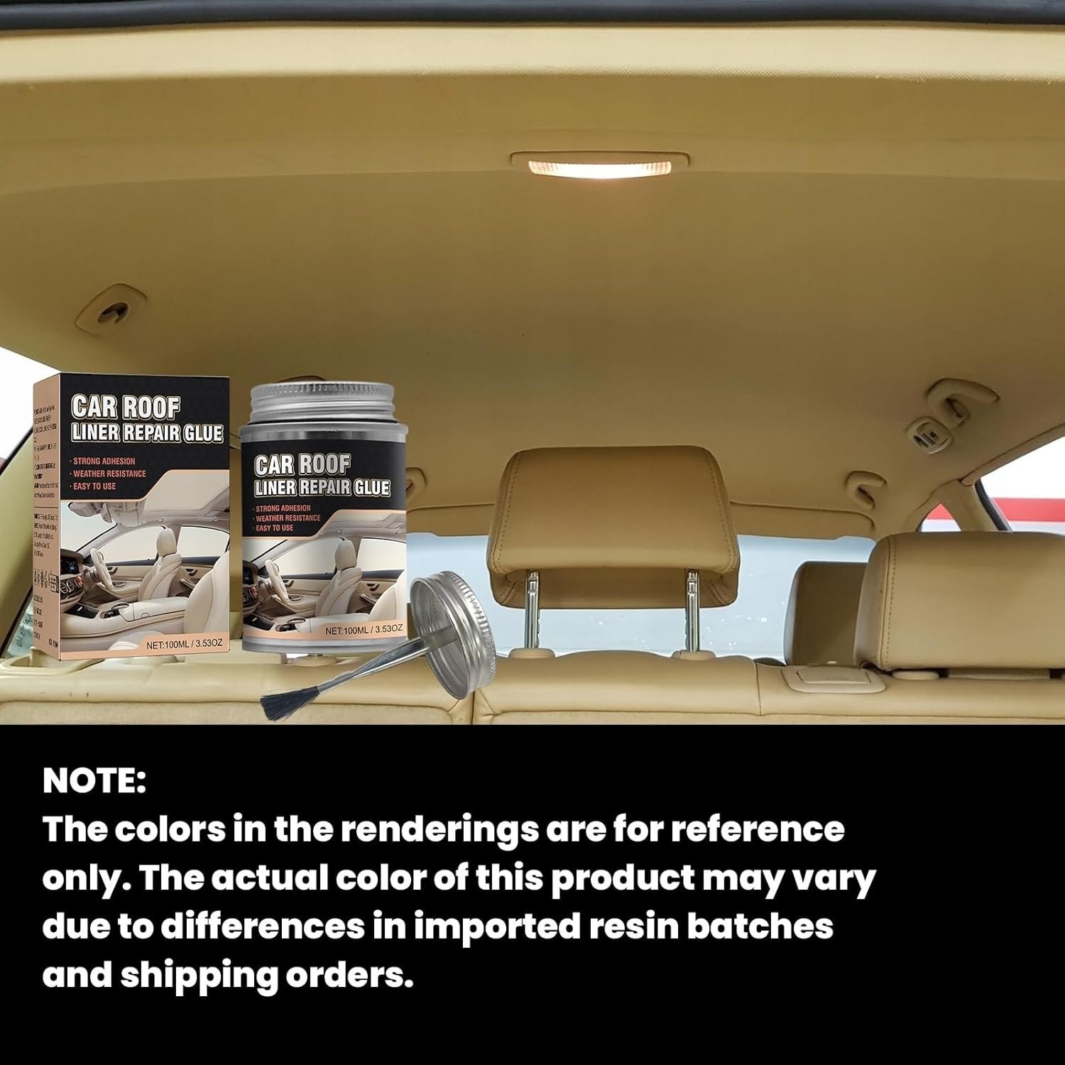 Quick Repair Glue for Automotive Interiors Waterproof High Viscosity 100ml