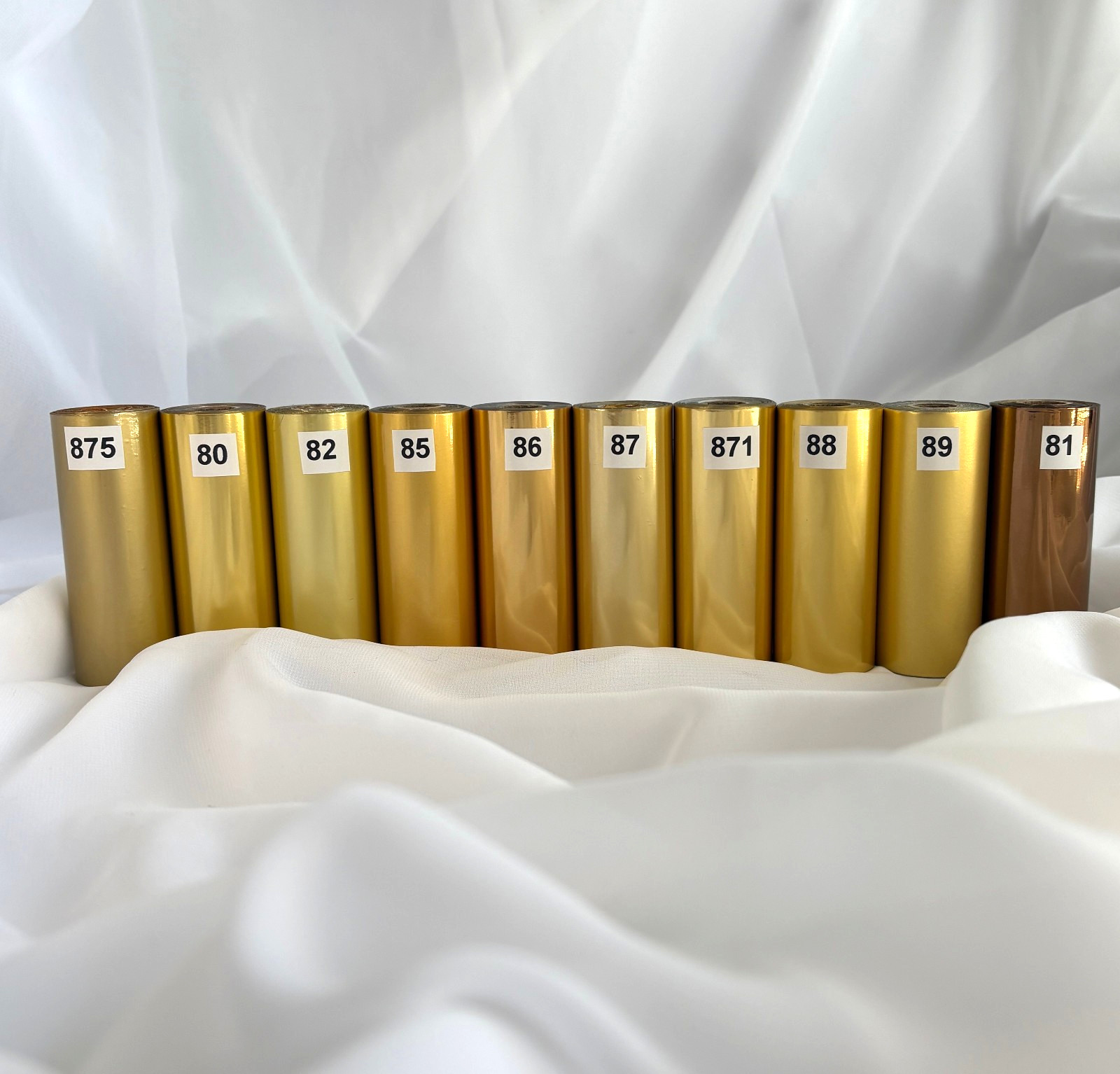 Hot Stamp Gilding Foil 90+ Colors 3 inches by 100 feet – Volume Pricing