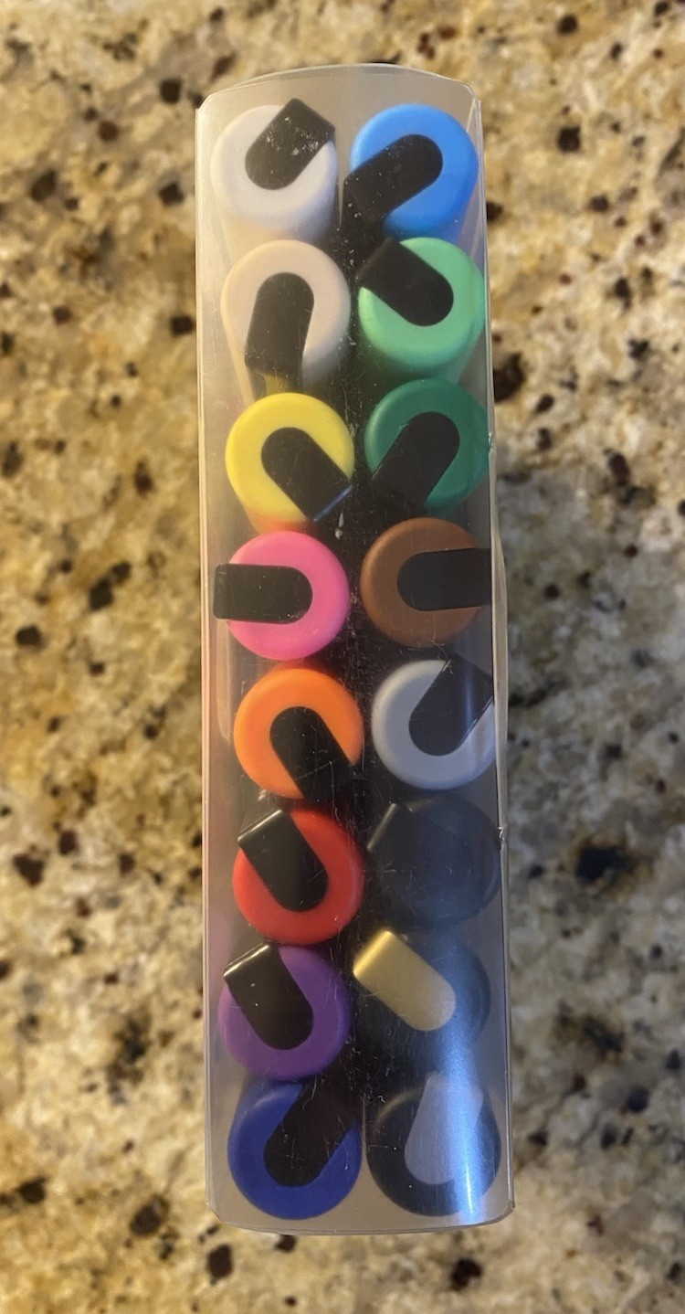 NEW Posca Acrylic Paint Marker Set Water-based 16 Color PC-5M Medium Point