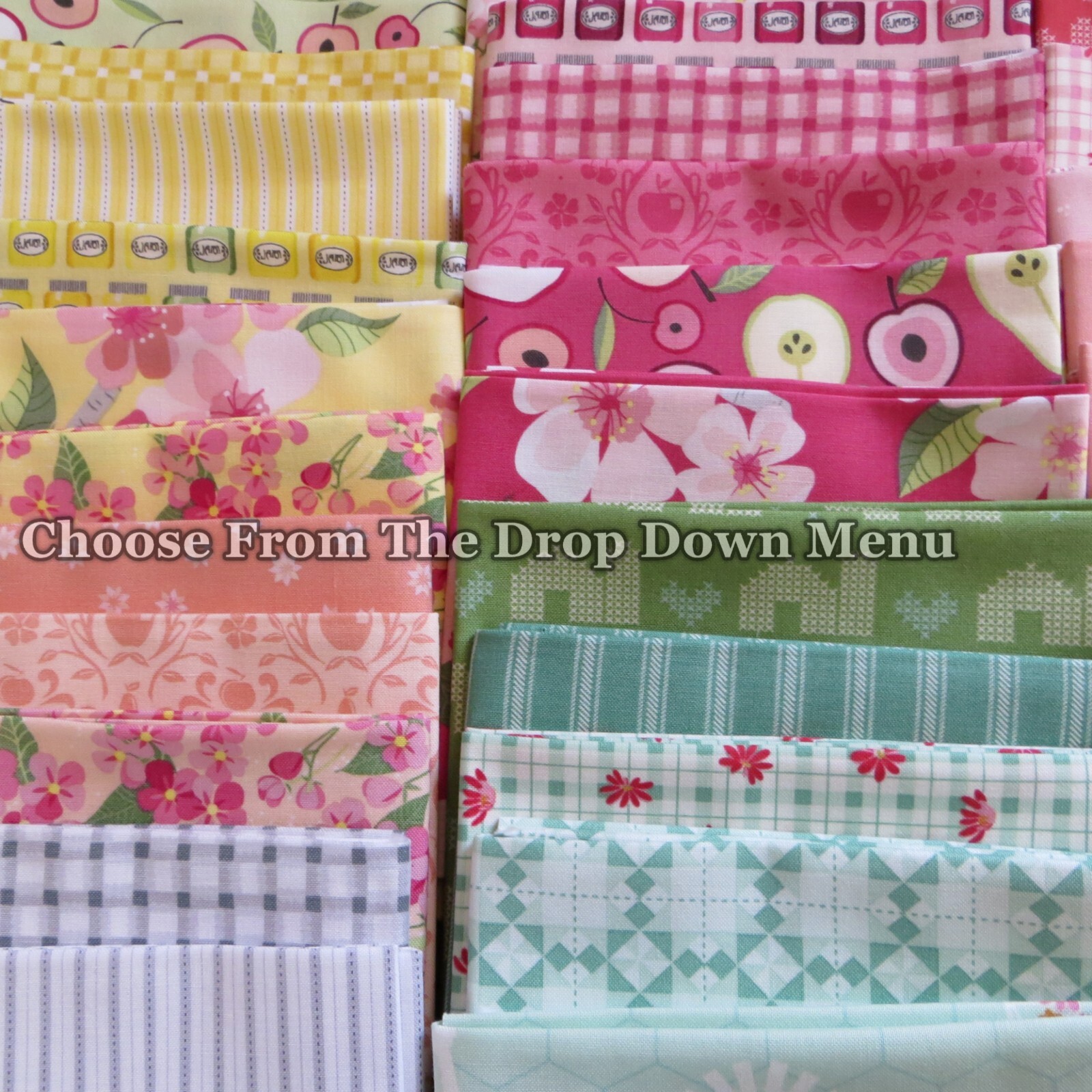 Floral & Patriotic Fat 1/4’s By Riley Blake, $3.99 Ships Any Amount Of Fabric.