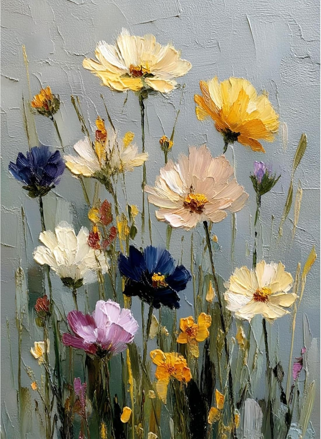 Hydrangea Diamond Painting Kits for Adults-Flowers Diamond Art Kits for Adults,5