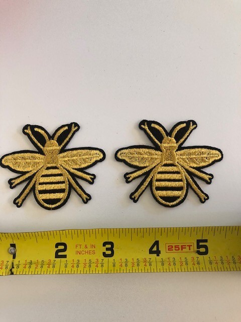 Various Iron on & Glue on 3D Embroidery Patches