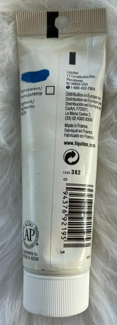 373–Liquitex Acrylic Paint Ultramarine Blue (Red Shade) 2 oz tube 59 ml