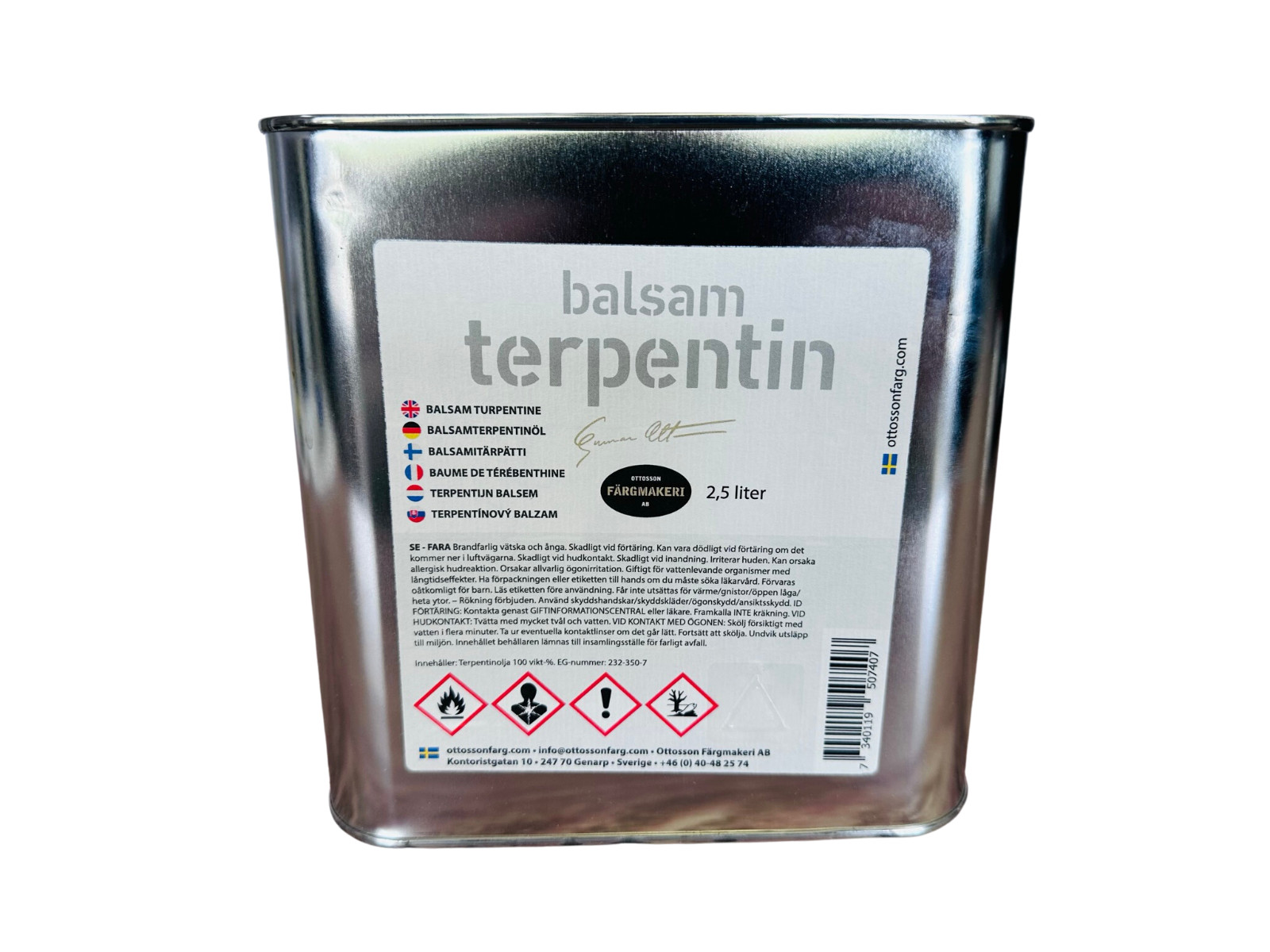 Ottosson Färgmakeri: Balsam Turpentine