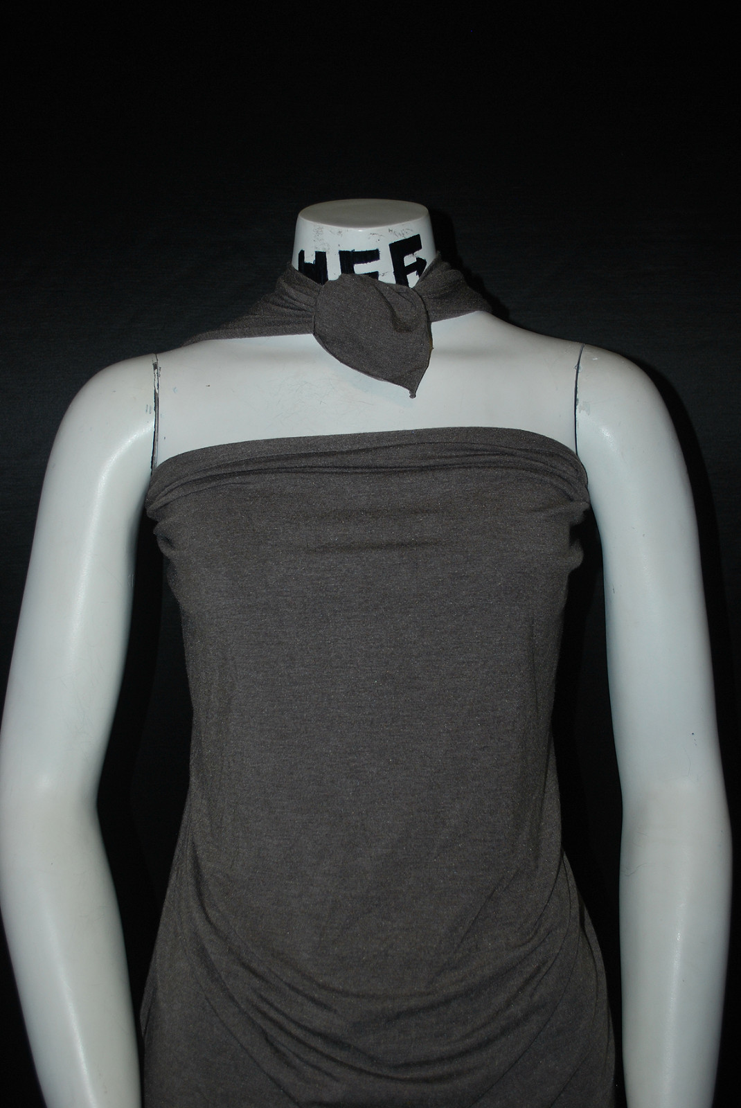 Modal 4 ways Spandex Jersey Premium Knit Fabric Eco-Friendly Heather Brown11oz