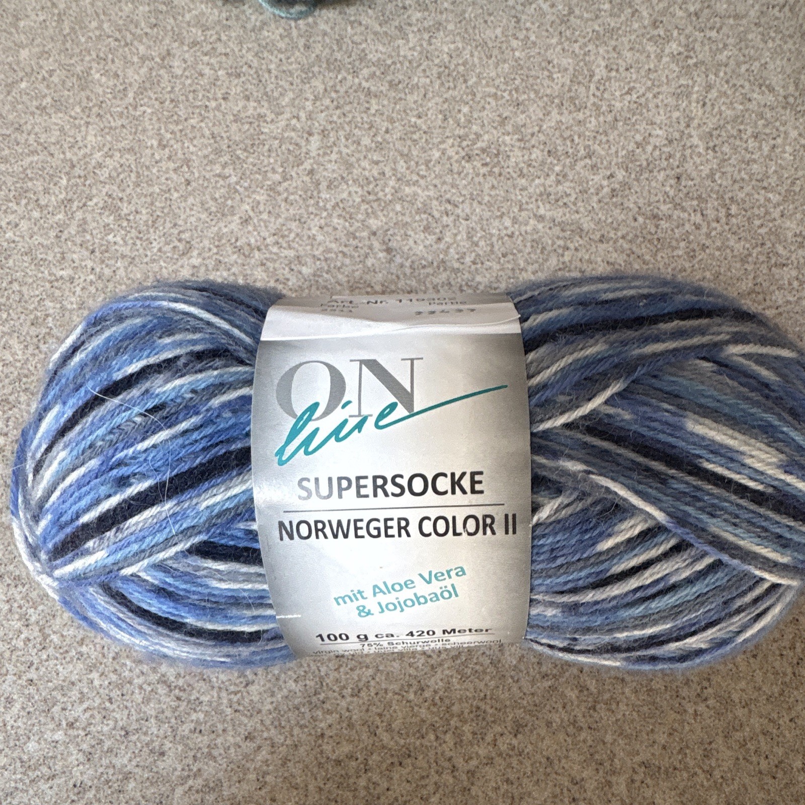 Berroco Comfort Sock Super Fine Sock Yarn Multicolor Lot 3 Skeins