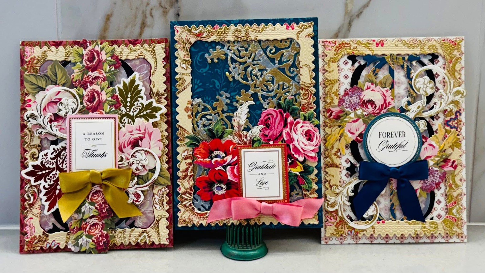 Anna Griffin Jasmine Concentric Dies, Graceful Layered Designs You Will Love