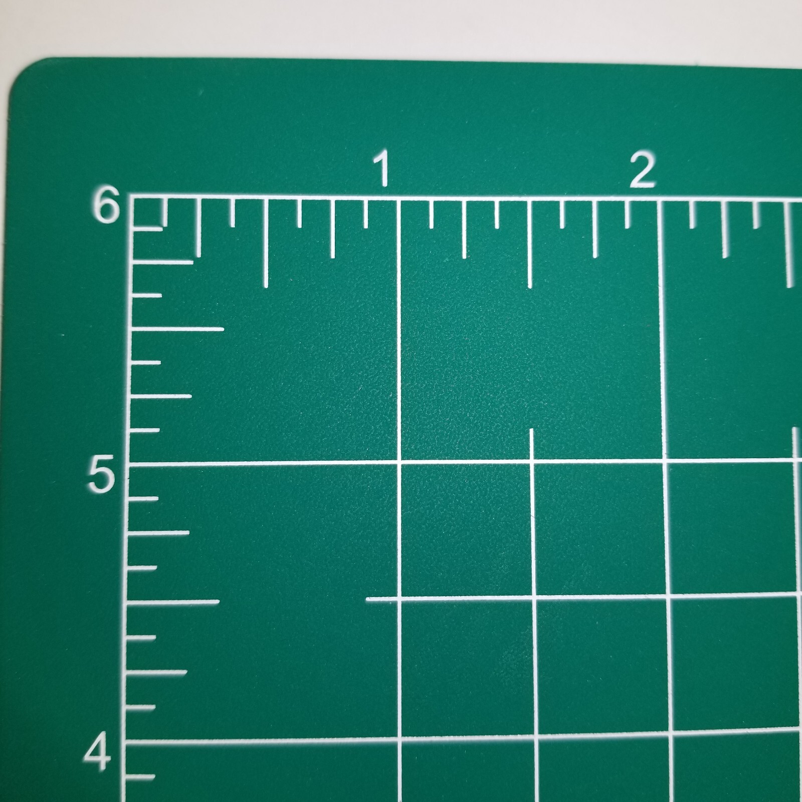Cutting Mat 8″ X 6″, 30-60-90 Degrees, Green New