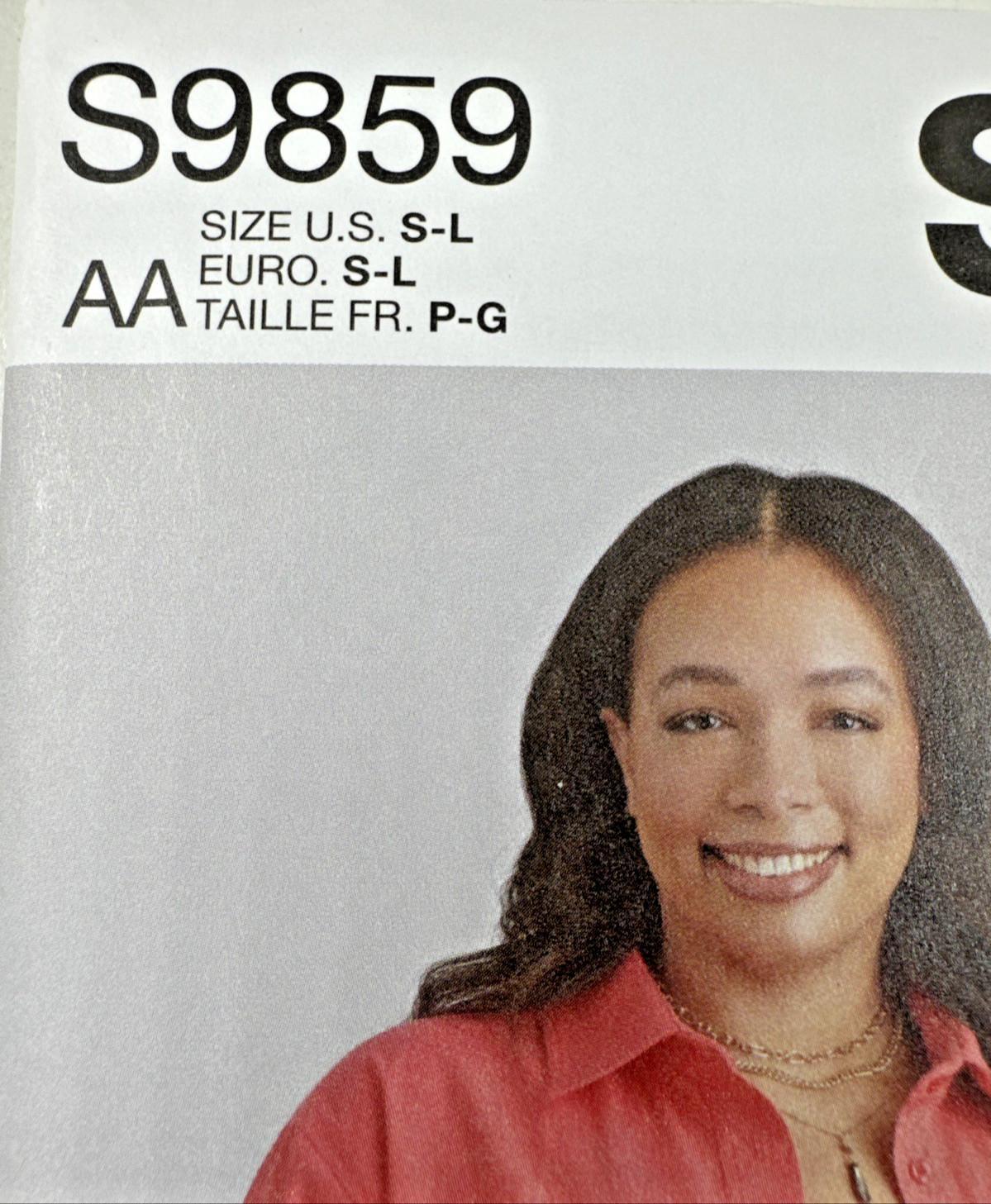 NEW 9859 SIMPLICITY Basic SHIRT UNISEX Adult Sz S-L