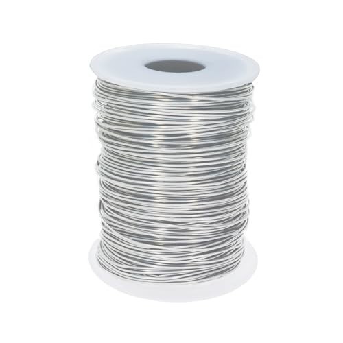 18 Gauge (1 mm) 304 Stainless Steel Wire 100 Ft for Bailing Wire Sculpting Wire