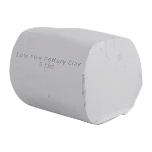 Low Fire Stoneware Pottery Clay 5Lbs Cone 04-06 Wheel Throwing Hand Building