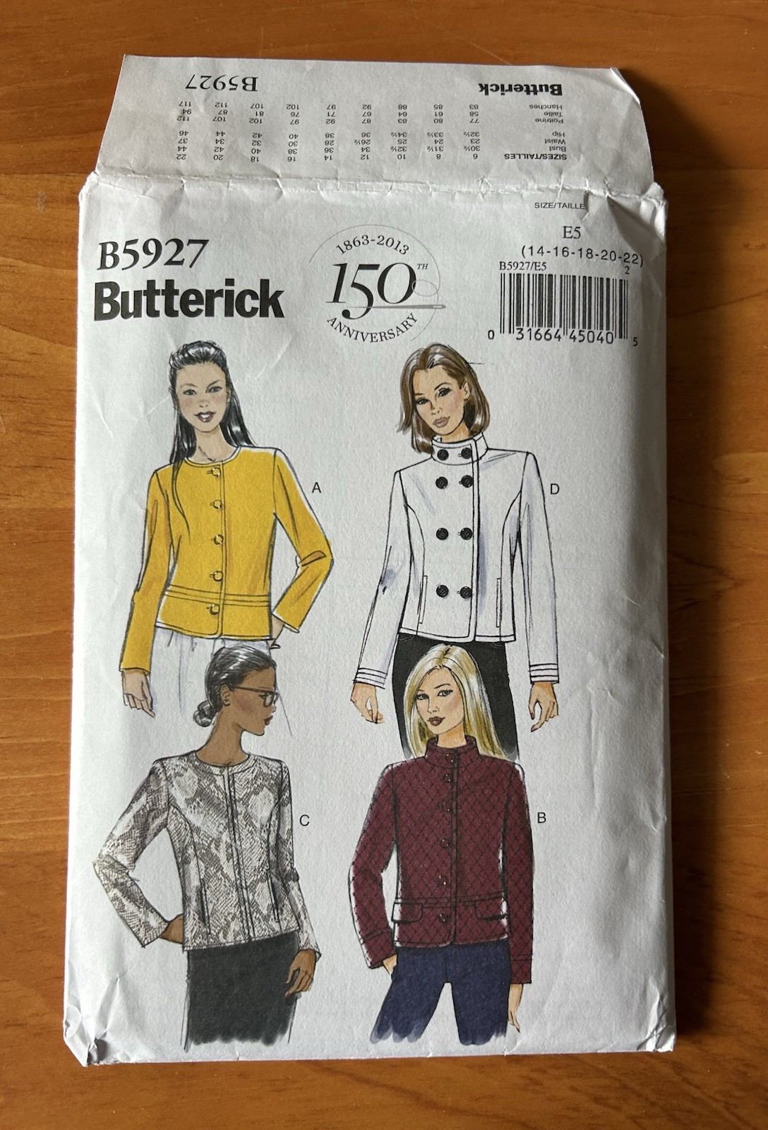 Womens Uncut Jacket Sewing Patterns, Lot of 8, Med-Lrg Or All Sizes