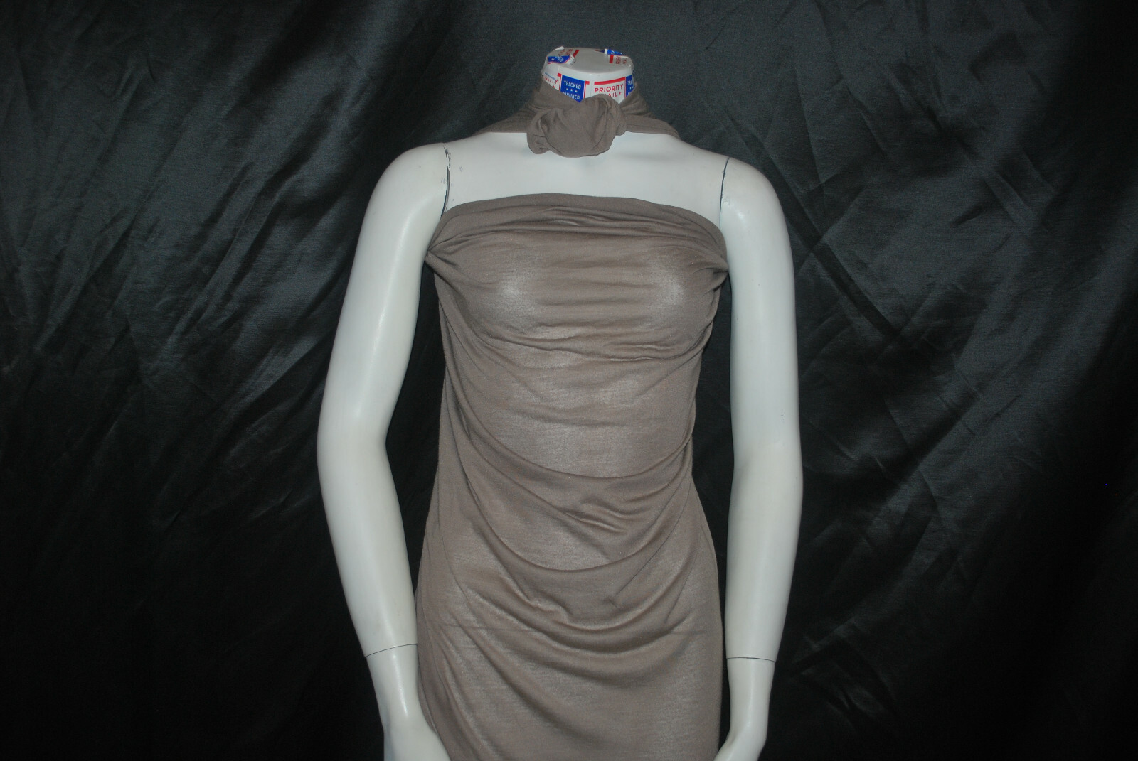 Modal Silk Sheer Knit Jersey Ultralight Eco-Friendly Mocca Brown by the yard