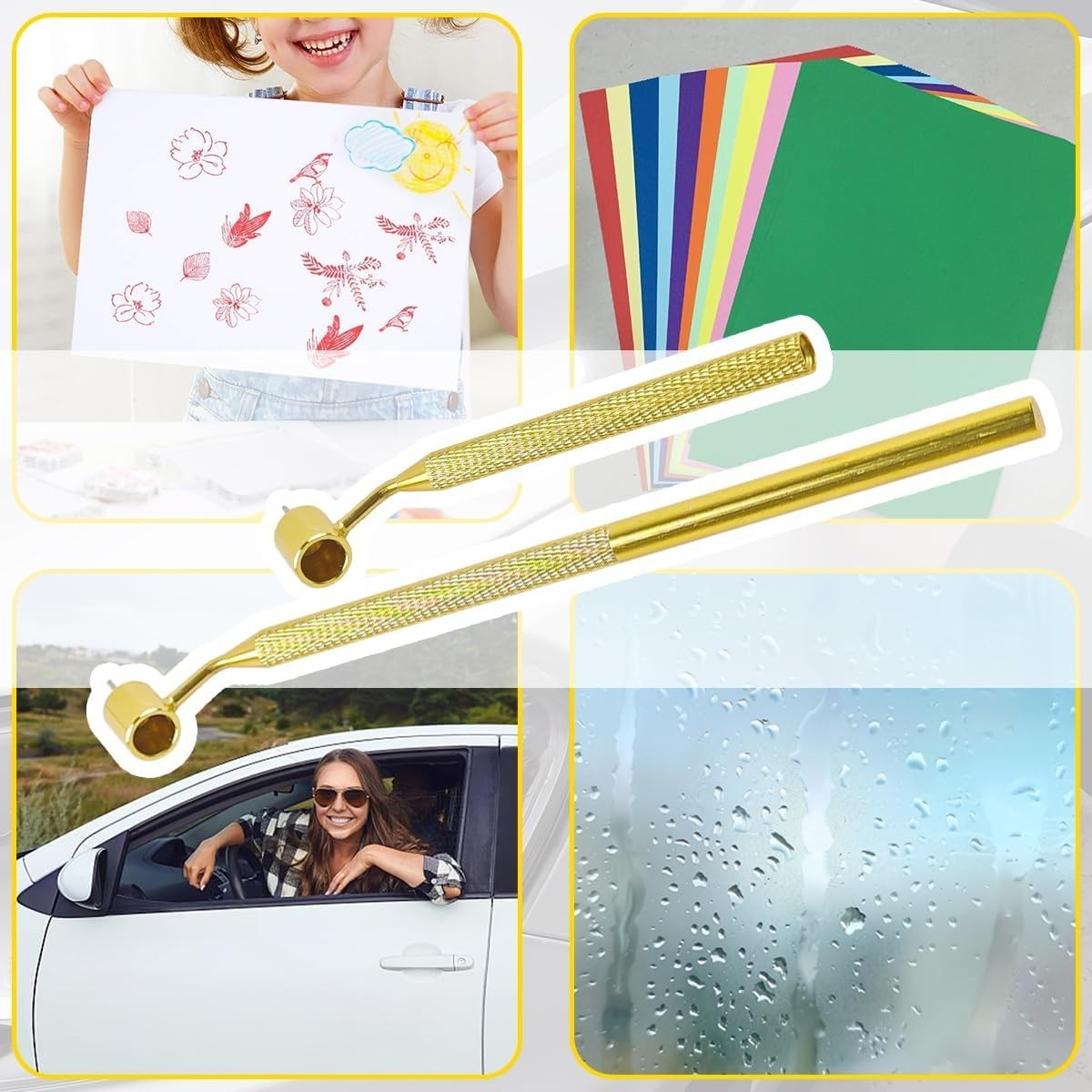 Fine Line Paint Pen Applicator Fluid Writer Tool for Automotive Touch-up Chip Re