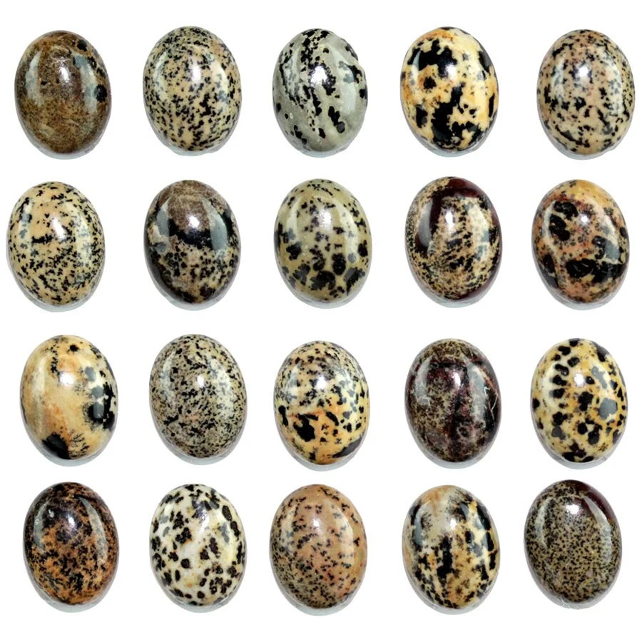 Dakota Stones Artistic Stone 8x6mm Oval Cabochon Gemstones CAB-ART8x6OV