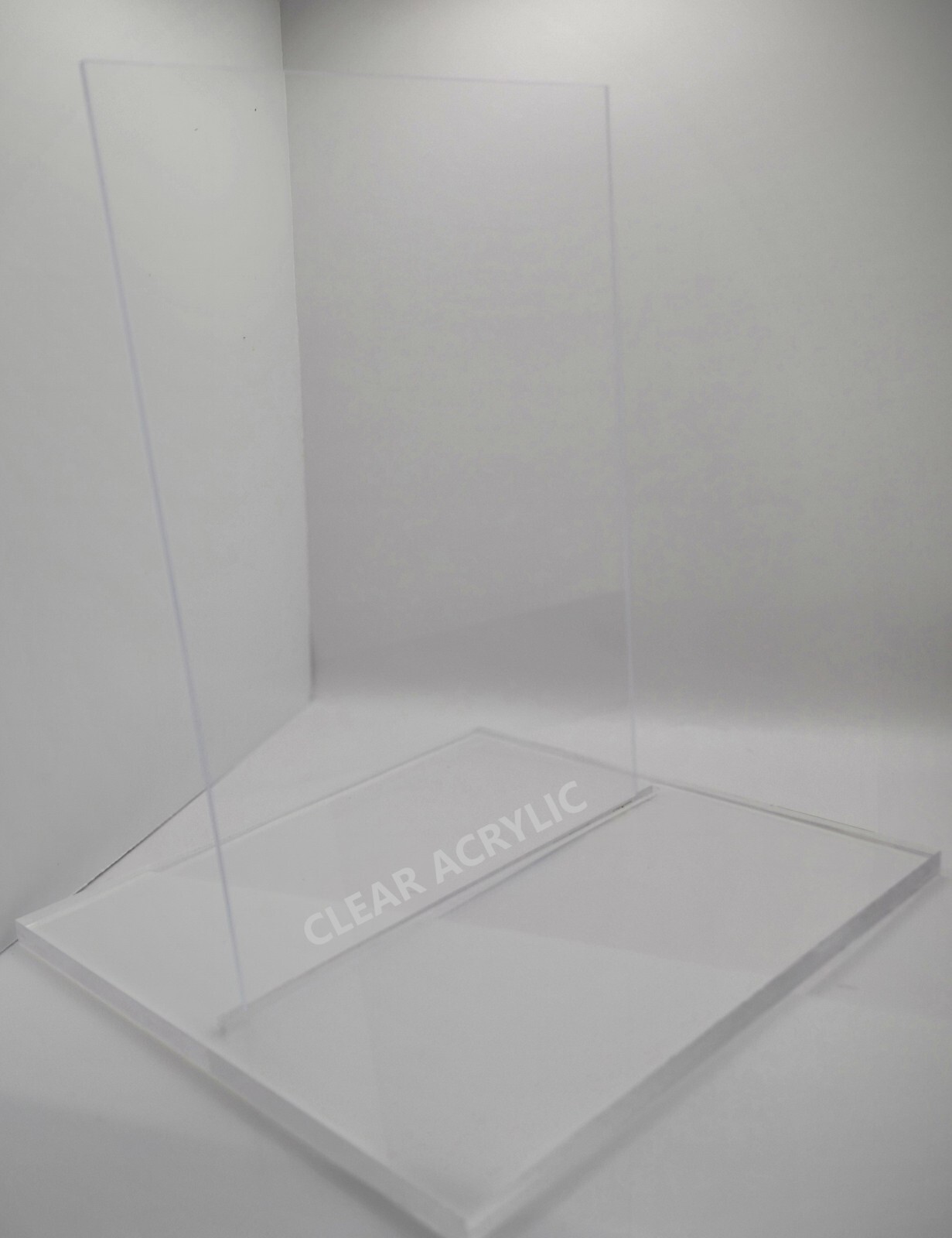 ACRYLIC PLEXIGLASS SHEET CLEAR WATER RESISTANT MULTIPURPOSE 1/4″ THICK^