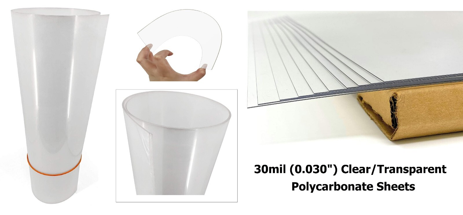 Clear Transparent Polycarbonate Lexan Plastic Film Frame Sheet Impact Resistant