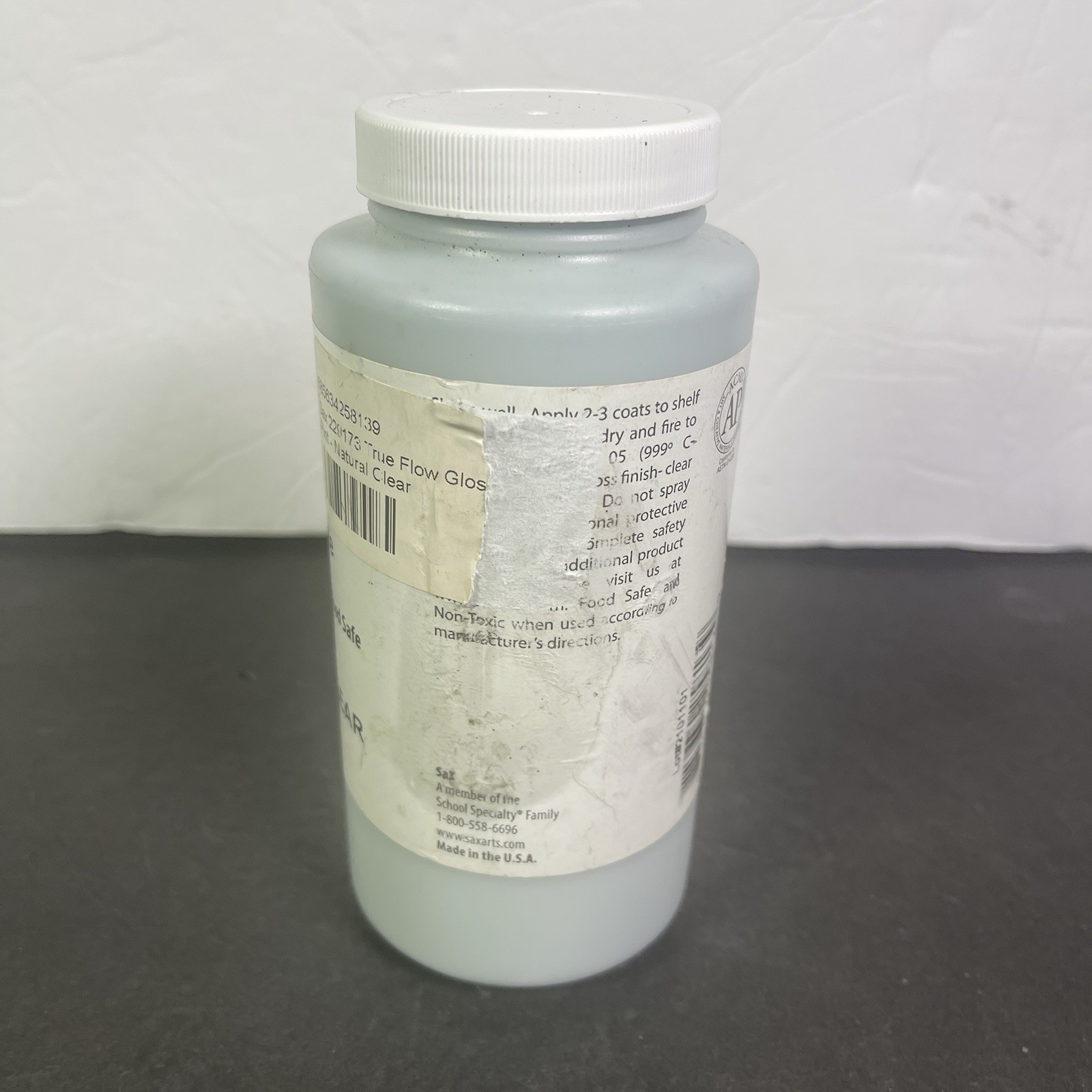 Sax True Flow Gloss Glaze, Natural Clear, 1 Pint (16fl.oz) Free shipping