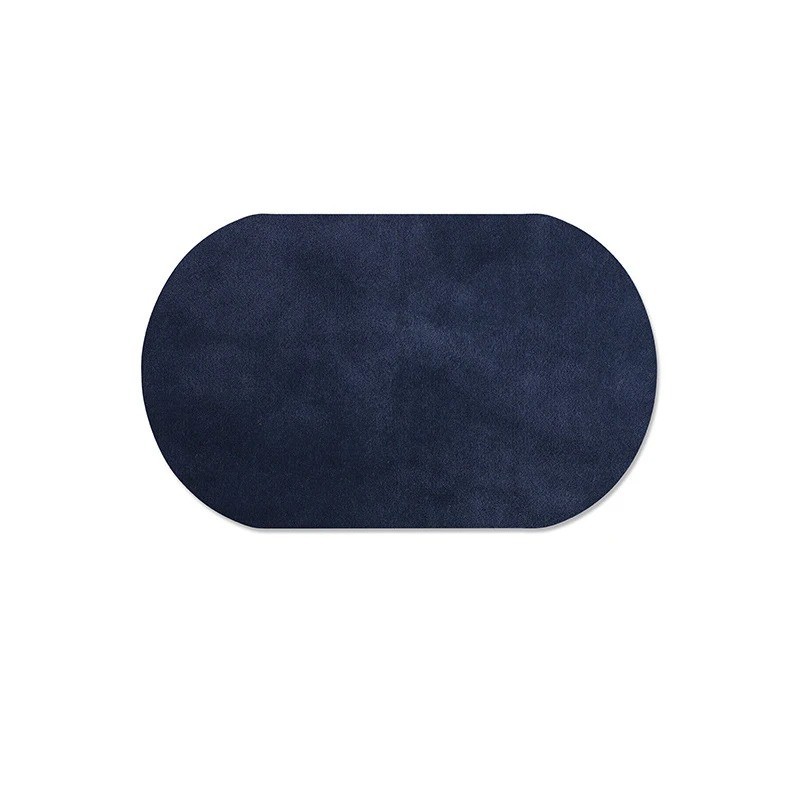 Suede Leather Iron on Oval Elbow Knee Patches DIY Repair Sewing Applique