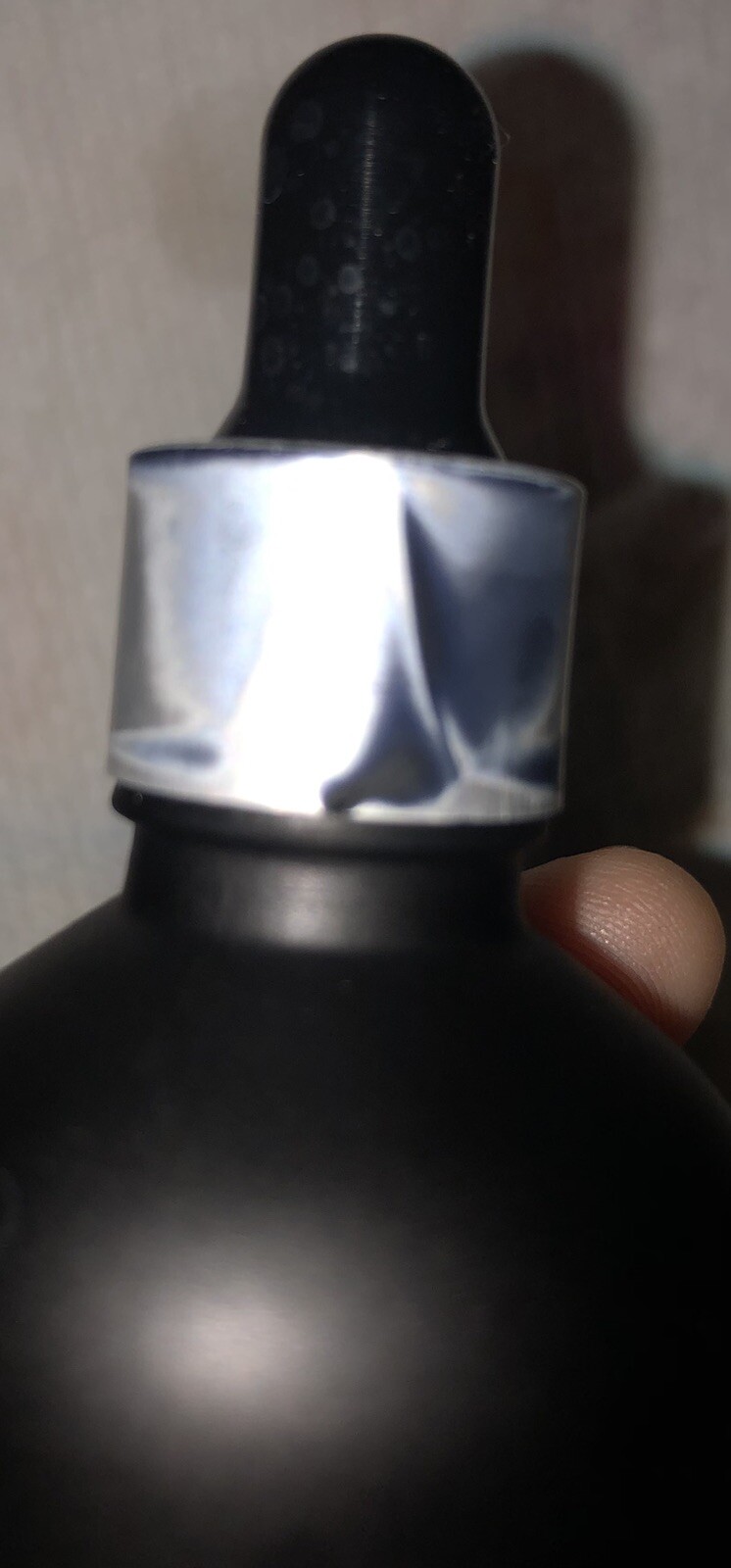 100ml Empty Black Glass Dropper Bottle| For Essential Oils| Aromatherapy| Liquid